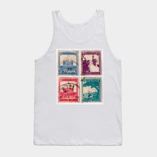 Four Palestine Stamps, 1935, hi res Tank Top